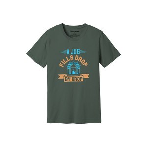 เสื้อยืดผ้าฝ้าย100% พิมพ์ลายพระพุทธรูปแบบลำลองมี12สีให้เลือก160-180 - Product Image 2