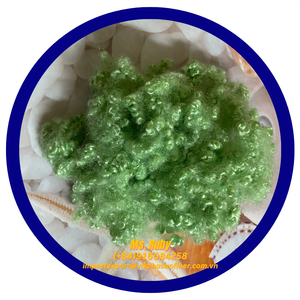 หมอนคอนกรีตเส้นใยโพลีเอสเตอร์รีไซเคิล15D HCS สีเขียวรีไซเคิลได้ OEKO-TEX GRS ได้รับการรับรอง - Product Image 6