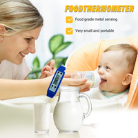 Thermomètre numérique pour barbecue, lecture instantanée, sonde de cuisson pour aliments, lait, café, grillades et cuisine