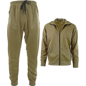 Top Quality Behram International Unisex Zipper Hoodie Track Suit Sets Training Fitness Polyester 400 GSM & Sweat Pants - Product Image 1