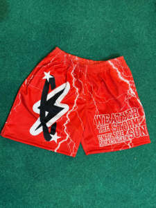 high quality nylon polyester <b>short</b> custom mens mesh <b>shorts</b> for men's logo <b>short</b> custom basketball <b>shorts</b> elastic <b>waist</b> - Product Image 4