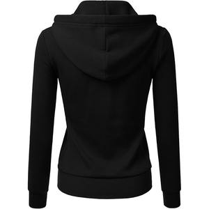 เสื้อฮู้ดผู้ชายสีดำคลาสสิก ปี 2025/2026 ผ้าฝ้ายฟลีซ 100% สำหรับฤดูหนาว ย้อมสีเรียบ ระบายอากาศ แห้งเร็ว มีกระเป๋า ทรงปกติ สวมใส่สบาย - Product Image 4