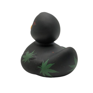 Vịt Tắm Nhỏ Bằng Cao Su Nhựa Màu Đen Thiết Kế Mới Chào Mừng Vịt Nổi Dễ Thương Bán Sỉ Cho Đồ Chơi Trẻ Em - Product Image 4