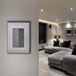 แผ่นสวิตช์, MXIUM-002, 2 ชิ้น, สวิตช์ x3, 125-250VAC, 10A, 50/60Hz, สีเงิน/อ็อกซ์ฟอร์ด, สแตนเลส/พีซี - Product Image 5
