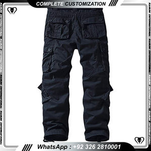 Pantalon d'extérieur multi-poches pour hommes Pantalon de combat tactique de chasse Cargo pour hommes - Product Image 4