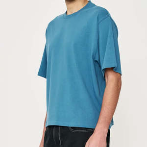 Camiseta Corta Extra Grande para Hombre, 100% Algodón, Transpirable, con Hombros Caídos, Diseño Gráfico, Impresión Digital, Tejido de Punto - Product Image 6