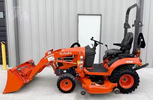 Tractor usado Kubota BX23S con cortacésped, de carga frontal retroexcavadora, motor de 1800W de potencia de 173cc, buen precio para niveladoras DIY - Product Image 5