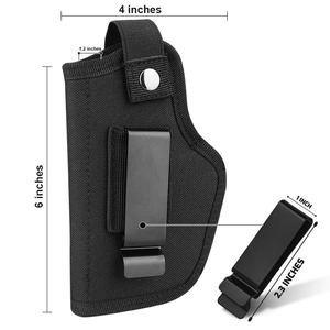 ซองปืนหนังวัวแท้ขายดี ซองปืนพกในตัวแบบซ่อน ซองปืนหนังแท้ทำมือ พร้อมสายคล้องข้อมือ - Product Image 4