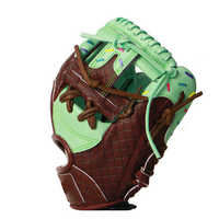 Guantes de Béisbol para Receptor, Diseño Personalizado, Transpirables, de Cuero Genuino de Alta Calidad, para Lanzadores Zurdos, Aptos para Todas las Estaciones
