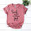 Camiseta para Mujer 'Seek You Shall Find', Transpirable, Talla XL, Top Corto Sexy, Corte Holgado con Decoración de Rayas con Letras, Estilo Delgado - Product Image 4