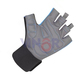 Guantes de Piel y Goma Personalizados para Levantamiento de Pesas, para Hombres y Mujeres, Guantes de Gimnasio para Entrenamiento con Pesas, Equipo de Fitness - Product Image 6