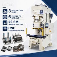 Presse hydraulique avec rideau lumineux de sécurité moteur, cadre vertical, usinage CNC pour le poinçonnage industriel des métaux