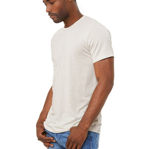 T-shirt marron à manches courtes et col ras du cou pour hommes T-shirt à manches courtes et col rond en tissu respirant ultra-doux - Product Image 6