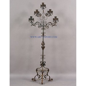 Ensemble de 3 candélabres en verre transparent de qualité supérieure différentes tailles décoration de table chandelier fantaisie candélabres approvisionnement en gros - Product Image 3