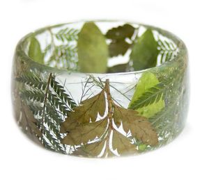 LIQUID Jewelry Bracelet en résine acrylique Bracelet exagéré éblouissant multicolore Large carré irrégulier Bracelets en acrylique pour femme - Product Image 3