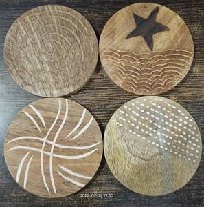 Posavasos de resina de calidad estándar Premium, tamaño y forma personalizados, uso clásico de restaurante de Hotel con diseño admirable - Product Image 5