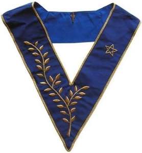 Colliers d'officier brodés maçonniques de taille personnalisée de haute qualité et à la mode disponibles à un prix raisonnable - Product Image 1