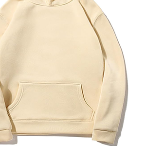 Pull à capuche personnalisable pour femmes, polaire douce, poignets côtelés, surdimensionné, sweats à capuche unis en vrac pour la marque et les vêtements d'hiver - Product Image 4