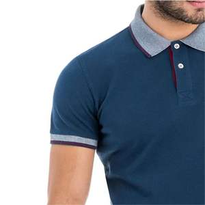 Vêtements décontractés Polos pour hommes Nouveau design Personnaliser le logo Polos respirants élégants et à la mode pour hommes Vente à chaud - Product Image 5
