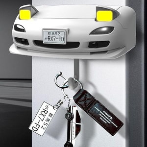 Colgador de Llaves con Gancho, Soporte de Pared para Faros de Coche, de Plástico y Metal, para Hogar, Sala de Estar, Cocina y Oficina - Product Image 1