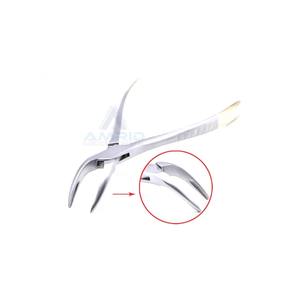 Pinzas de acero inoxidable con mango dorado reutilizables de primera calidad para extracción dental Instrumento quirúrgico anterior Superior dentado - Product Image 6