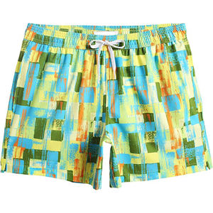 Service OEM – Nouveaux shorts de bain décontractés pour hommes, haute qualité, séchage rapide, écologiques, imperméables, respirants, avec logo personnalisé par sublimation - Product Image 5