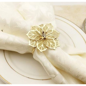 Classic Decorative Napkin Ring <b>Flower</b> Design Napkin <b>Clip</b> for All Occasions Decoration Napkin Ring Holder <b>in</b> Wholesale Price - Product Image 3