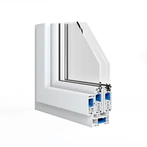 High Quality uPVC Sliding Frame Profile 80 Series