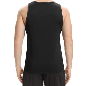 Débardeurs pour hommes XL Plus, qualité supérieure, 100% coton, respirants, tricotés, adaptés à la salle de sport, séchage rapide, écologiques, impression personnalisable - Product Image 2