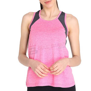 Débardeur sans manches respirant et léger pour femmes pour décontracté athlétique course Fitness et Gym-Gym Tops - Product Image 1