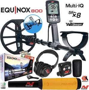 Detector de Metales Minelab Equinox 800 Multi-IQ con Puntero Pro Find 35, Bolsa de Transporte, Nuevo y Más Vendido - Product Image 3