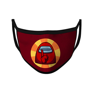 Máscara facial de algodón reutilizable con impresión por sublimación profesional personalizada para exteriores para fiestas - Product Image 4