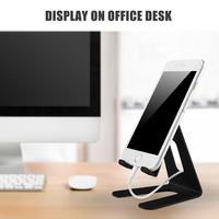 Soporte Universal Portátil de Aleación de Aluminio para Teléfonos Móviles iPhone y Android (Soporte OEM Disponible)