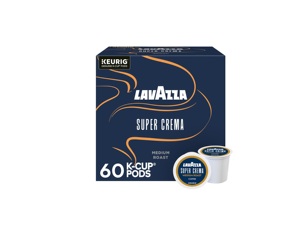 Lavazza Super Crema, Cápsulas Individuales Keurig K-Cup, Café Tostado Espresso Medio, 60 Unidades - Product Image 1