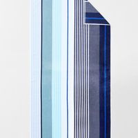 Serviette de plage en coton éponge australien de qualité supérieure Conception à rayures audacieuses Séchage rapide Logo personnalisable doux et absorbant Vente en gros