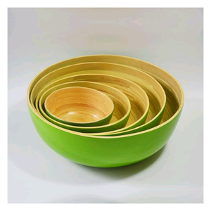 Cuenco de bambú de alta calidad efectivo para uso diario-Cuenco de bambú para sopa 100% ensalada de bambú hecha a mano natural - Product Image 5