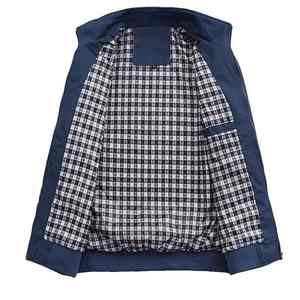 2025 primavera otoño Casual sólido moda Slim Bomber chaqueta para hombres abrigo nueva llegada béisbol chaquetas universitarias hombres - Product Image 3