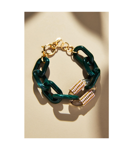 Pulsera de resina de mano de diseño simple Pulsera de diseño antiguo colorido magnético exquisito superventas - Product Image 4