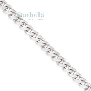 Venta caliente 925 Plata y 14K chapado en oro 3mm de ancho VVS moissanite collar estilo Hip Hop cadena cubana joyería de moissanita Premium - Product Image 4