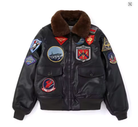 Nouveau modèle 2026 – Blouson en cuir unisexe à col montant, logo frontal, coupe-vent, écologique, respirant, style vintage, hiver
