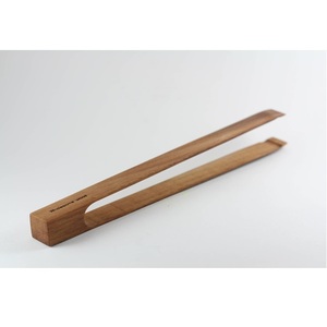 Prix de gros en bois alimentaire multi-fonction pinces cuisine toast et frites pince pour Restaurant Bar accessoires au mieux - Product Image 1