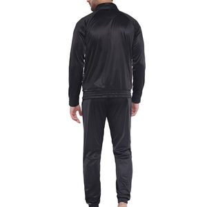 High Quality Men's Training <b>Gym</b> Polyester Tracksuit Wholesale <b>Long</b> <b>Sleeve</b> Winter Clothing Solid Pattern Low Price - Product Image 2