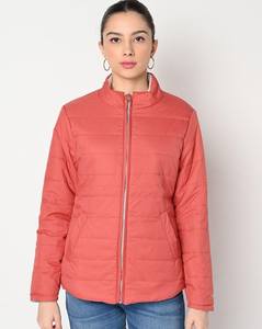 Veste matelassée de haute qualité en gros avec logo personnalisé Veste matelassée en nylon respirante surdimensionnée épaisse chaude et brillante pour l'hiver Veste matelassée pour femmes - Product Image 1