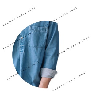 T-shirt 100% en coton biologique pour hommes, vêtements de rue décontractés, manches longues et surdimensionnées, mode tricotée imprimée numériquement unie - Product Image 4