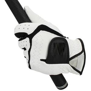 Custom Design Logo Soft Breathable 100% Real Cabretta Sheepskin Leather Golf <b>Glove</b> Men <b>Women</b> Left Hand Golf Accessories <b>Gloves</b> - Product Image 5