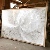 Selenit Moderner Stein-Couchtisch mit Umweltfreundlichem Design Leicht zu Reinigen für Luxuriöse Wohnzimmer-Einrichtung