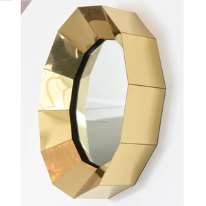 Miroir mural d'intérieur design Leave Design Miroir décoratif classique et moderne Plusieurs modèles de finition - Product Image 6