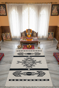 พรมขนปุยทำมือ ทันสมัย ซักเครื่องได้ เป็นมิตรกับสิ่งแวดล้อม ลายดอกไม้ ด้านหลังแบบกลับด้านได้ หลายสี เหมาะสำหรับใช้ในบ้าน เดินทาง ปิกนิก ขายส่ง - Product Image 4