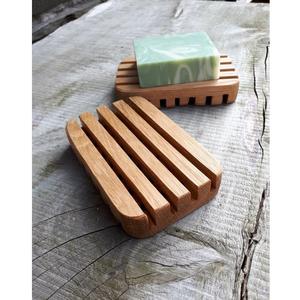 Jabonera de Madera con Drenaje, Ecológica, Esencial para Baño, Utensilios de Cocina, Artículos de Hotel - Product Image 6