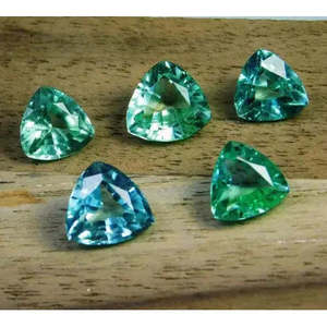 Saphir vert naturel de qualité AAA+ du Montana, 19,10 carats, coupe trillion époustouflante, pierre précieuse certifiée, Gem183 - Product Image 3